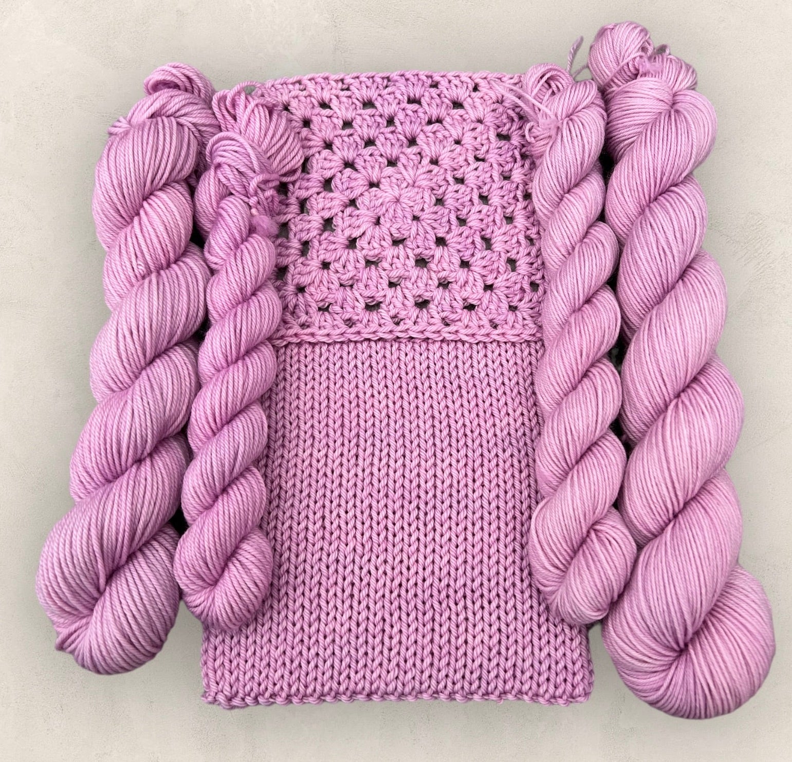 4 Ply or DK Yarn 100g- 50g - 20g -10g Smoky Pink P71 image 3