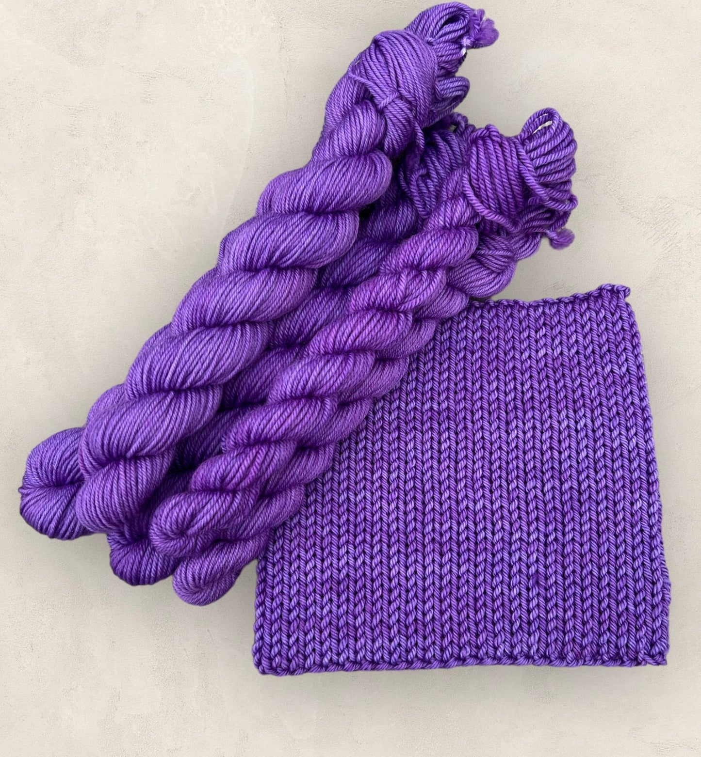 4 Ply or DK Yarn Amethyst Purple P83 image 2