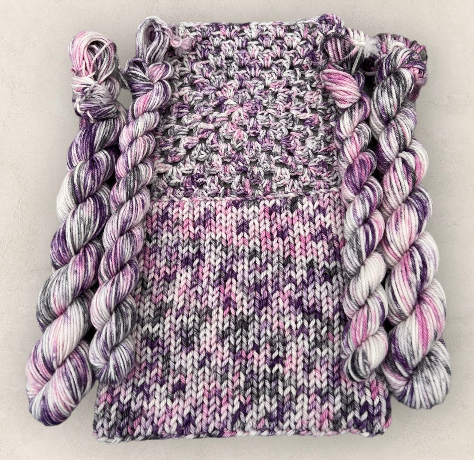 Dusk 4 Ply or DK Yarn 20g - 10g Mini Skein M25 image 2