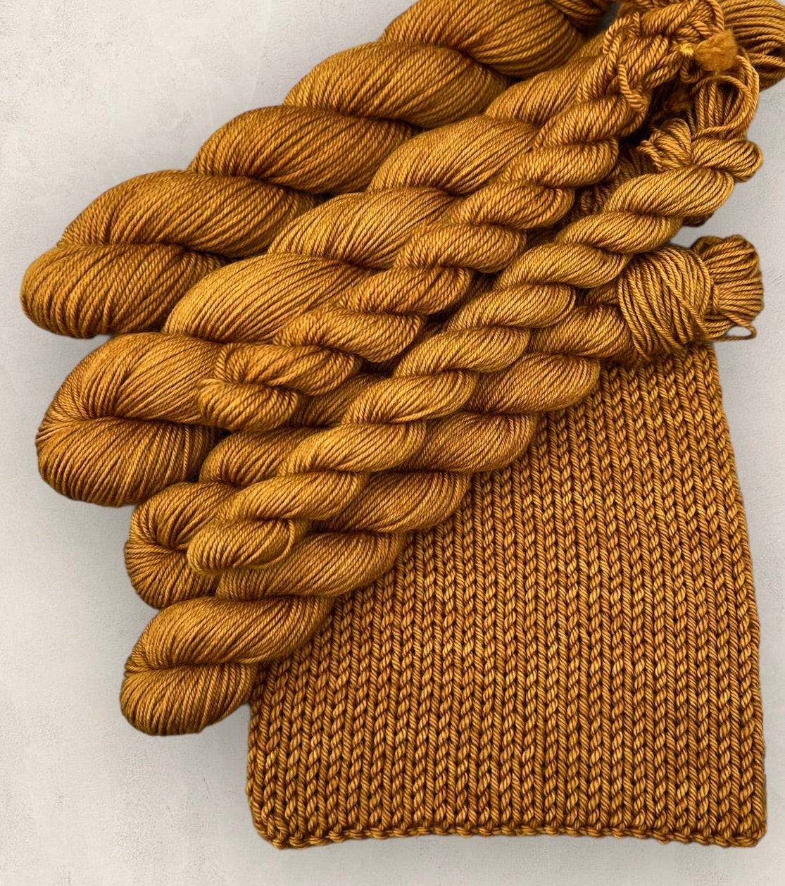 4 Ply or DK Yarn 100g- 50g - 20g -10g Honey Ginger P76 image 1